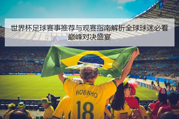 世界杯足球赛事推荐与观赛指南解析全球球迷必看巅峰对决盛宴