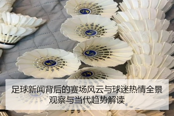 足球新闻背后的赛场风云与球迷热情全景观察与当代趋势解读