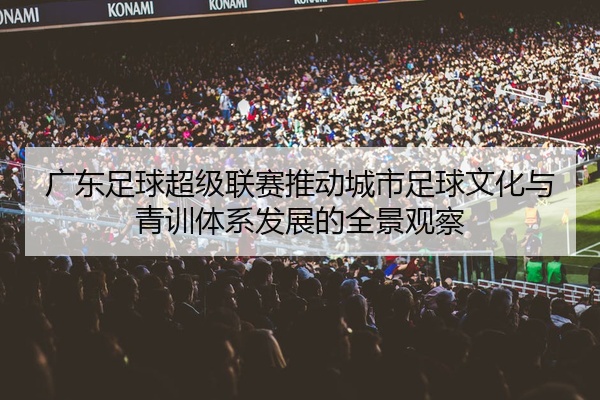 广东足球超级联赛推动城市足球文化与青训体系发展的全景观察